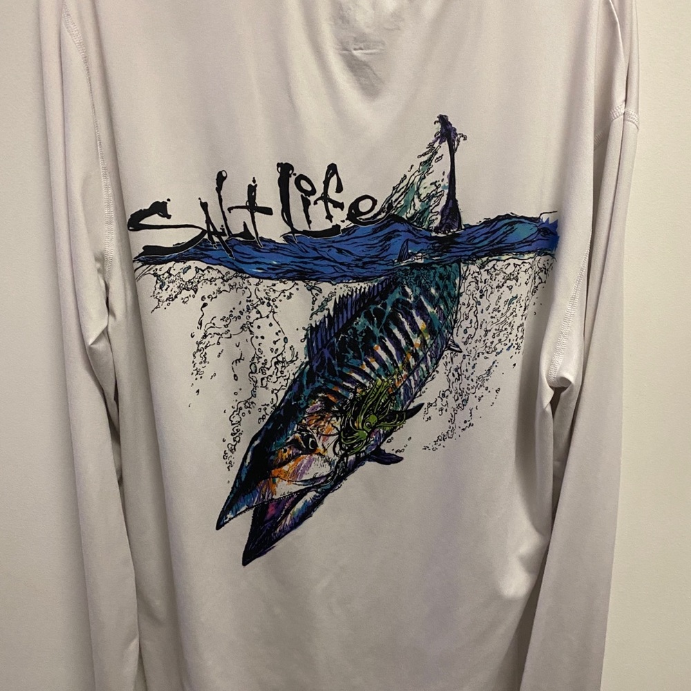 Mens long sleeve fishing shirt
